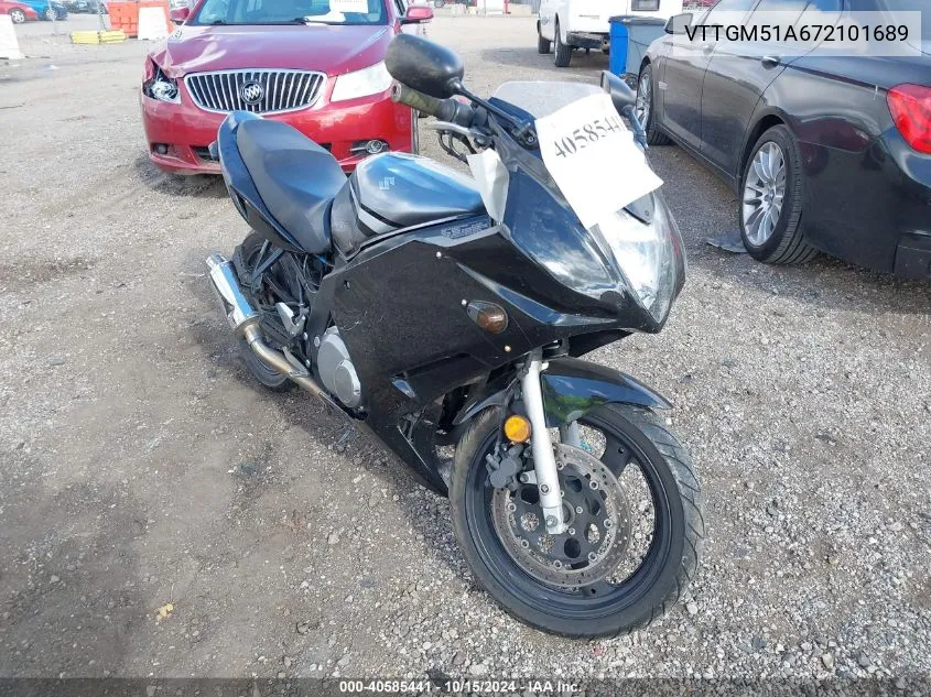 VTTGM51A672101689 2007 Suzuki Gs500