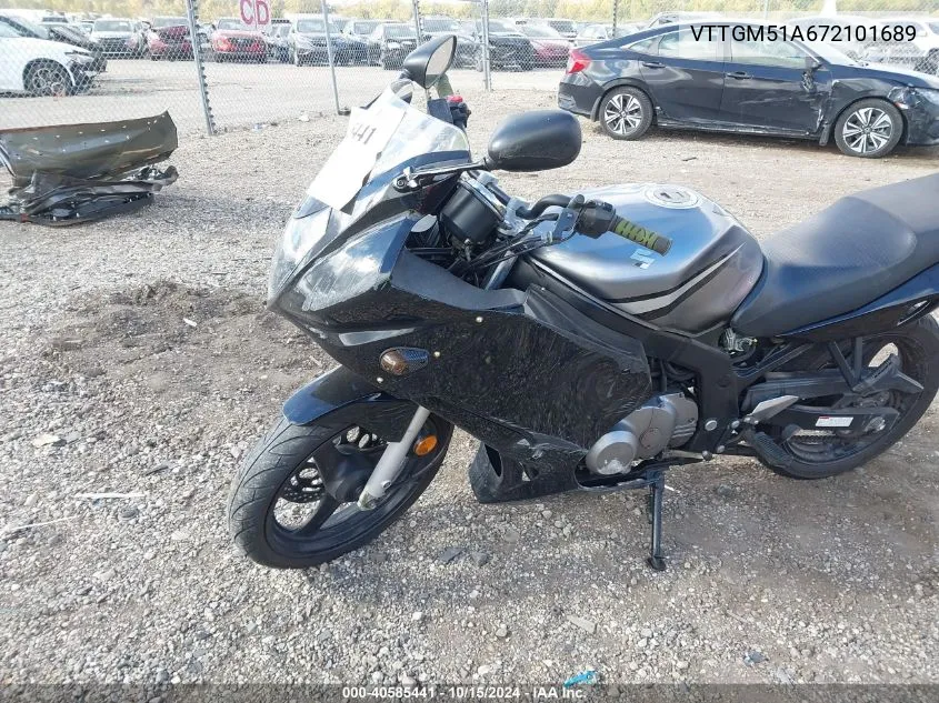 VTTGM51A672101689 2007 Suzuki Gs500