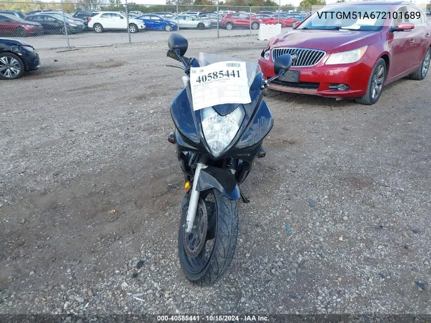 2007 Suzuki Gs500 VIN: VTTGM51A672101689 Lot: 40585441