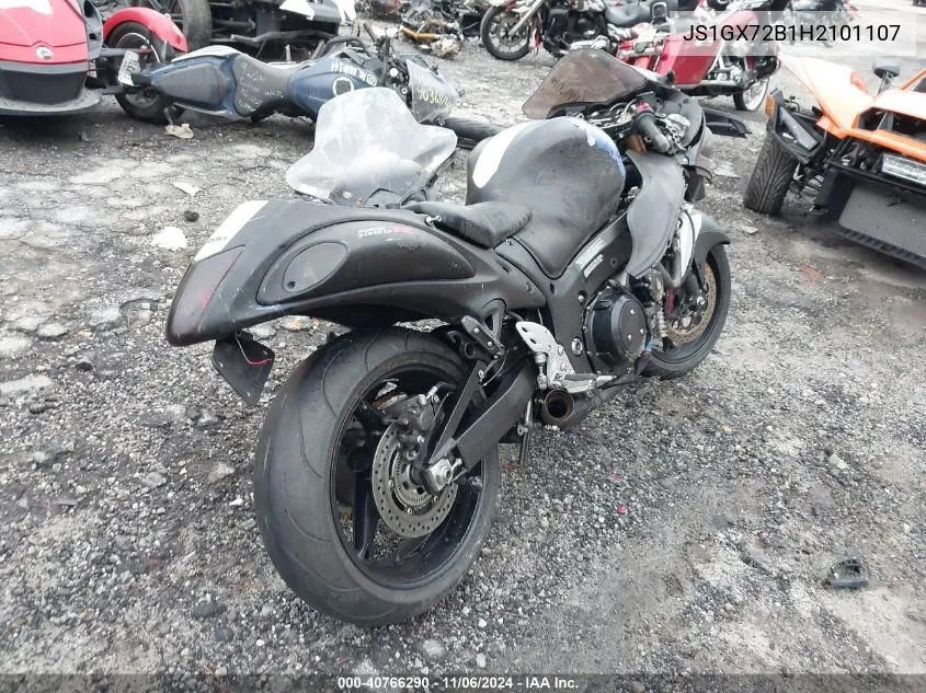 2017 Suzuki Gsx1300 Ra VIN: JS1GX72B1H2101107 Lot: 40766290