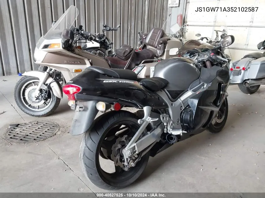 2005 Suzuki Gsx1300 Rk5 VIN: JS1GW71A352102587 Lot: 40527525