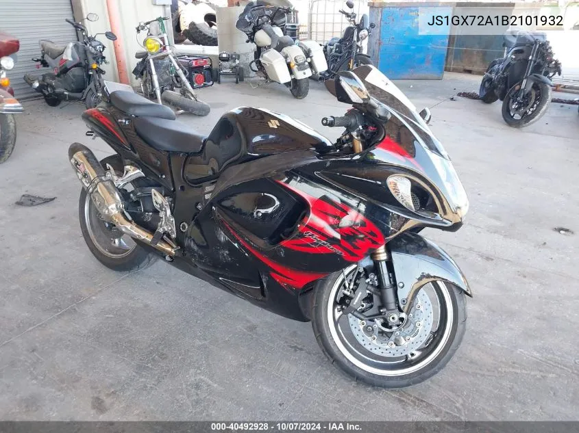 JS1GX72A1B2101932 2011 Suzuki Gsx1300 R