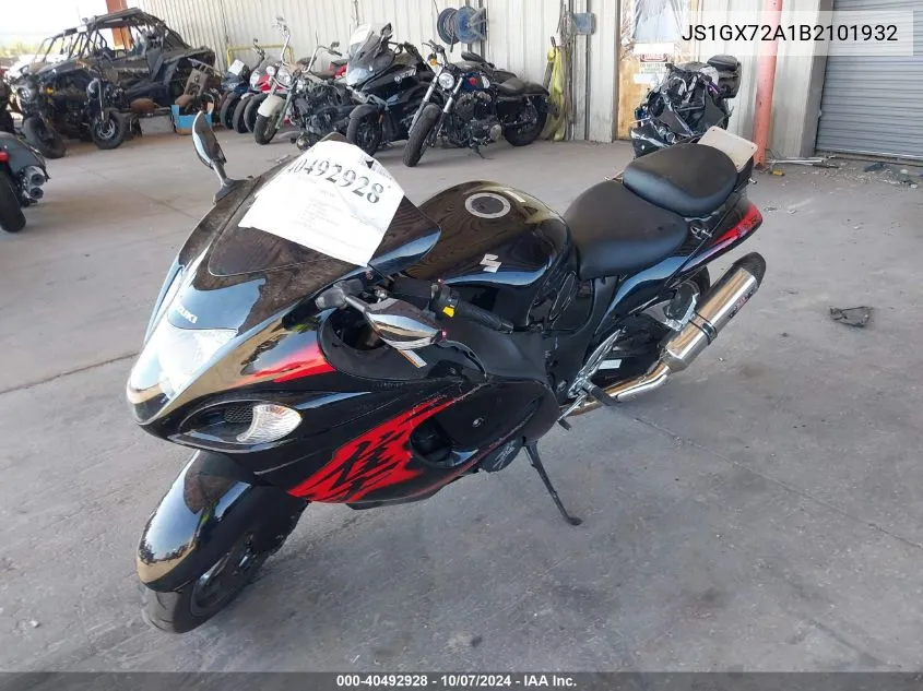 JS1GX72A1B2101932 2011 Suzuki Gsx1300 R