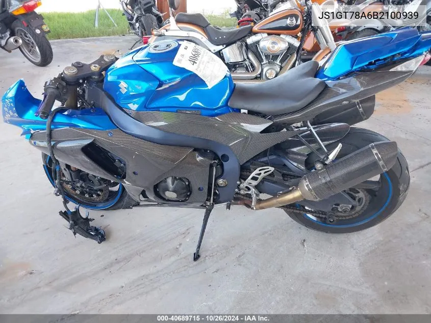 JS1GT78A6B2100939 2011 Suzuki Gsx-R1000