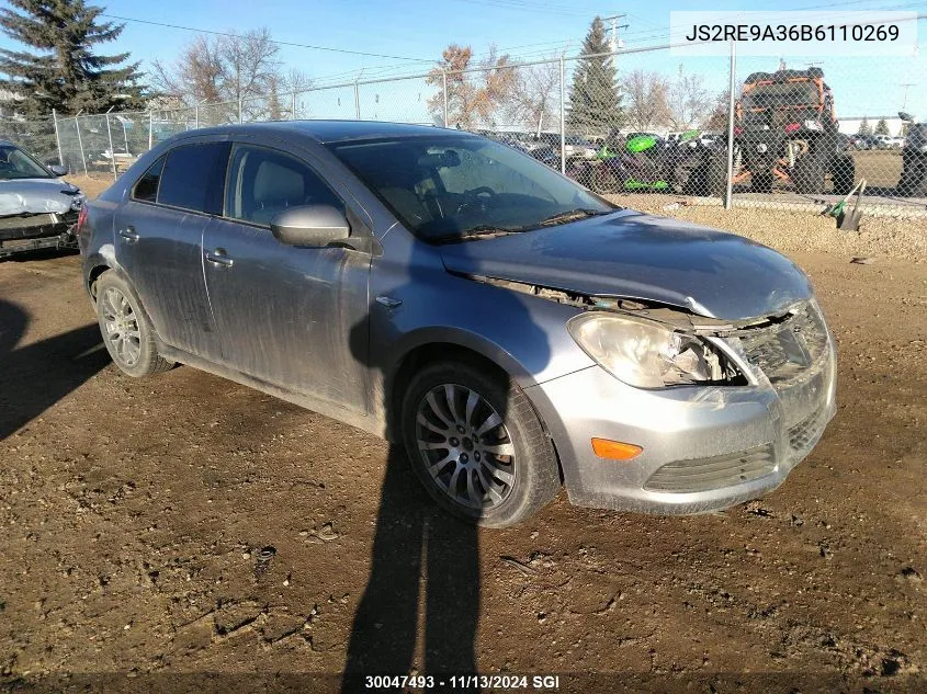 2011 Suzuki Kizashi Se VIN: JS2RE9A36B6110269 Lot: 30047493