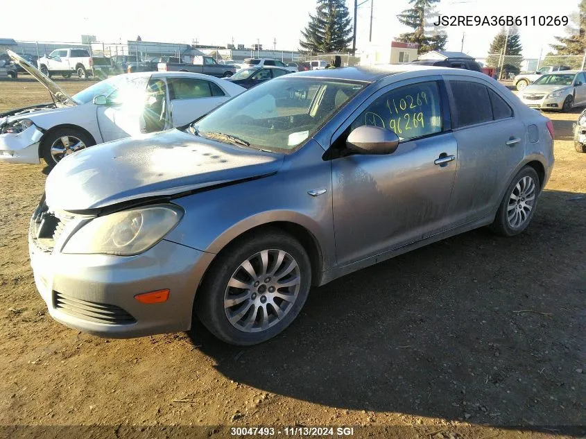 2011 Suzuki Kizashi Se VIN: JS2RE9A36B6110269 Lot: 30047493