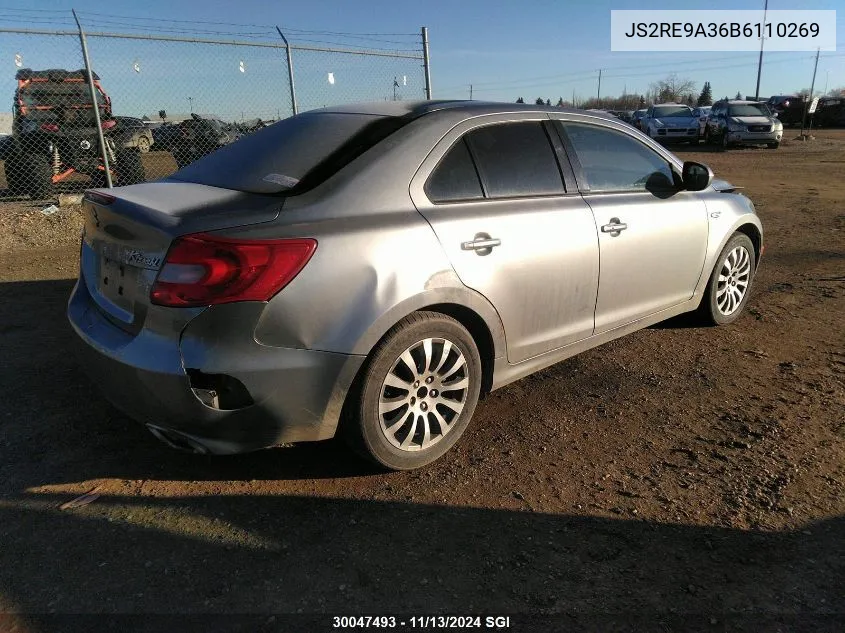 2011 Suzuki Kizashi Se VIN: JS2RE9A36B6110269 Lot: 30047493