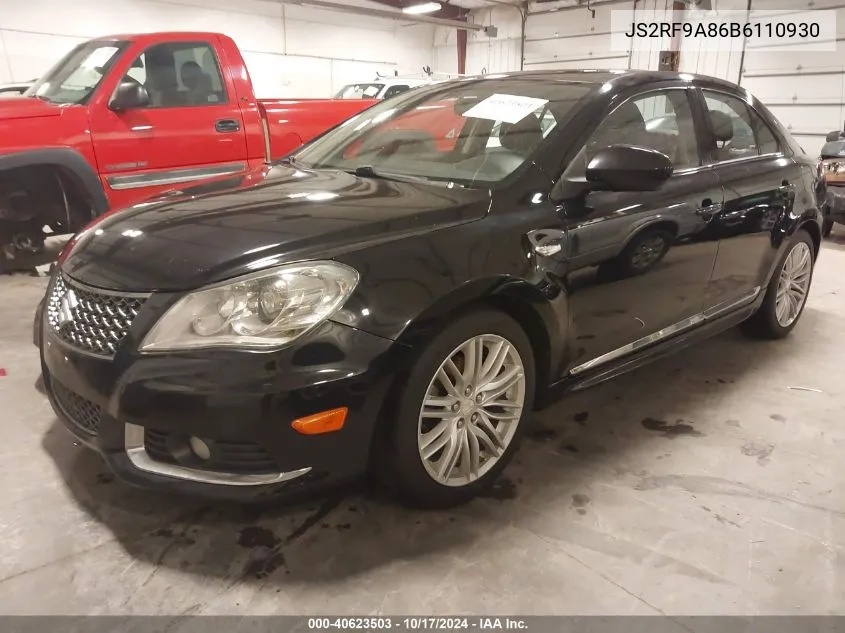 JS2RF9A86B6110930 2011 Suzuki Kizashi Sport Sls