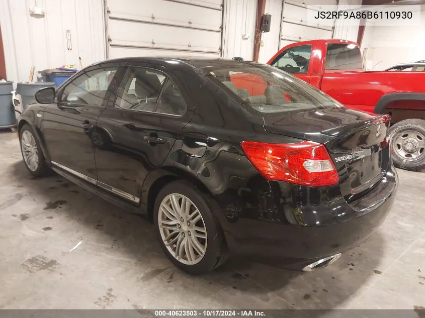 JS2RF9A86B6110930 2011 Suzuki Kizashi Sport Sls