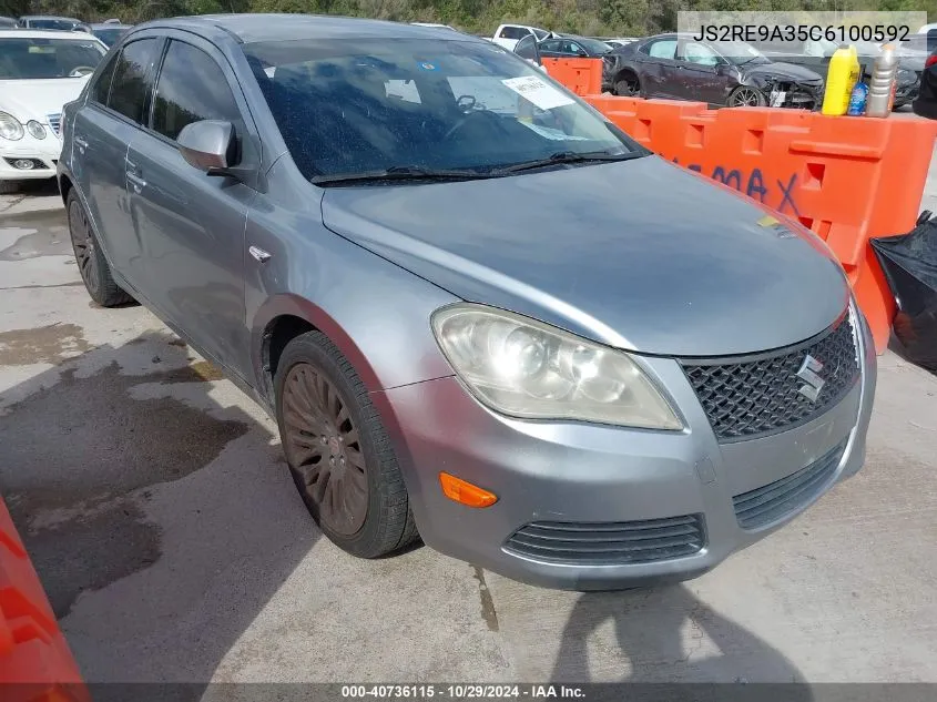 2012 Suzuki Kizashi Se VIN: JS2RE9A35C6100592 Lot: 40736115