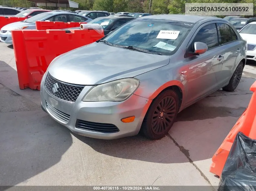 2012 Suzuki Kizashi Se VIN: JS2RE9A35C6100592 Lot: 40736115