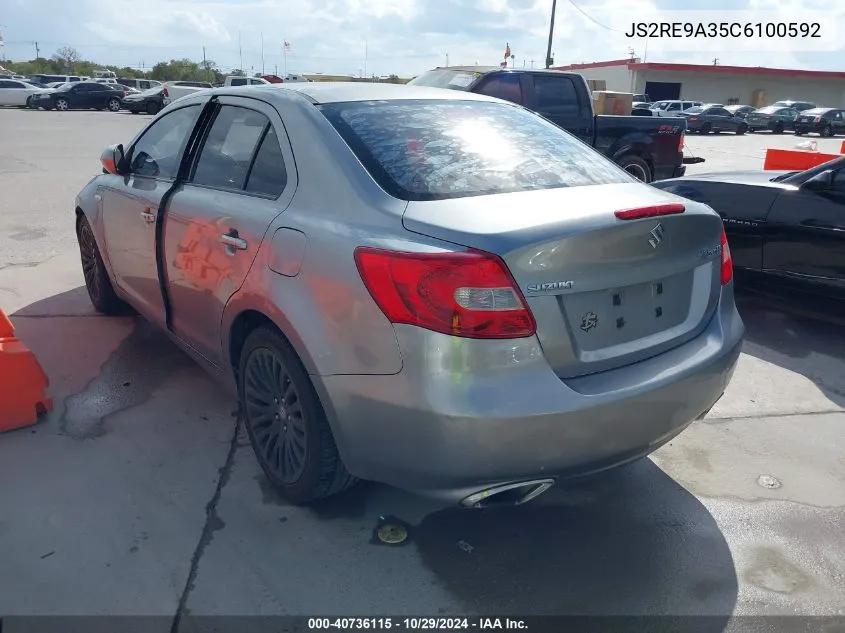 2012 Suzuki Kizashi Se VIN: JS2RE9A35C6100592 Lot: 40736115