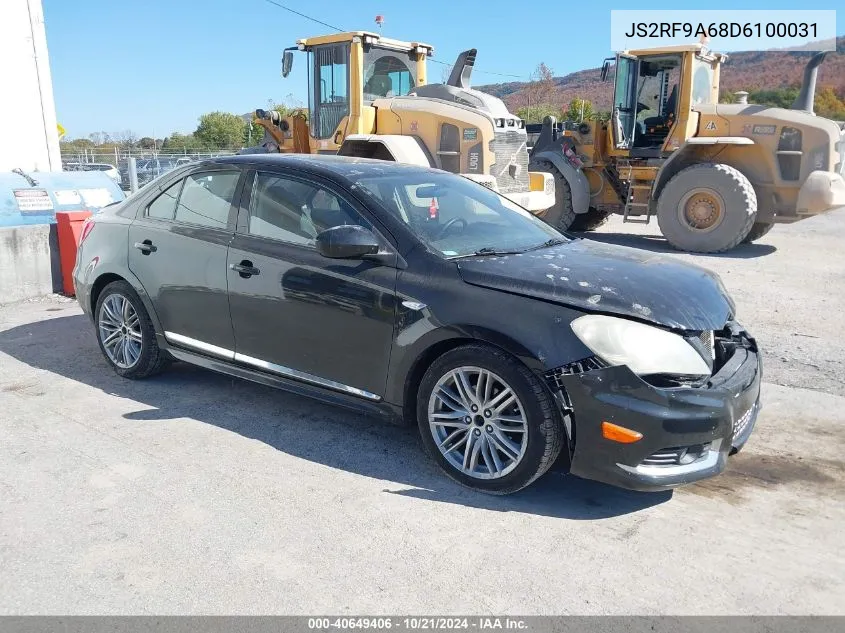 JS2RF9A68D6100031 2013 Suzuki Kizashi Sport Gts