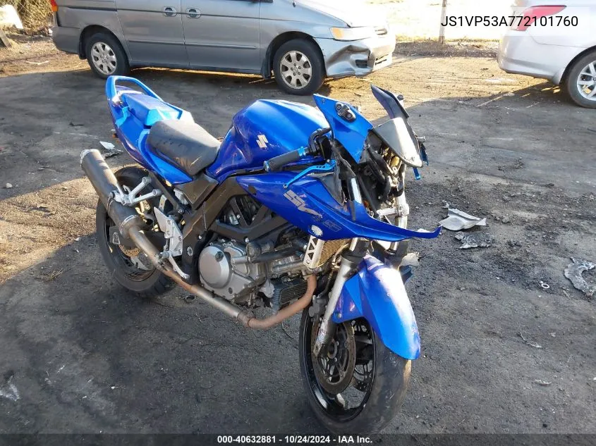 JS1VP53A772101760 2007 Suzuki Sv650