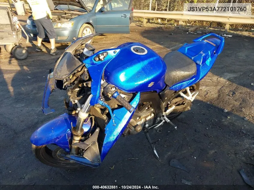 JS1VP53A772101760 2007 Suzuki Sv650