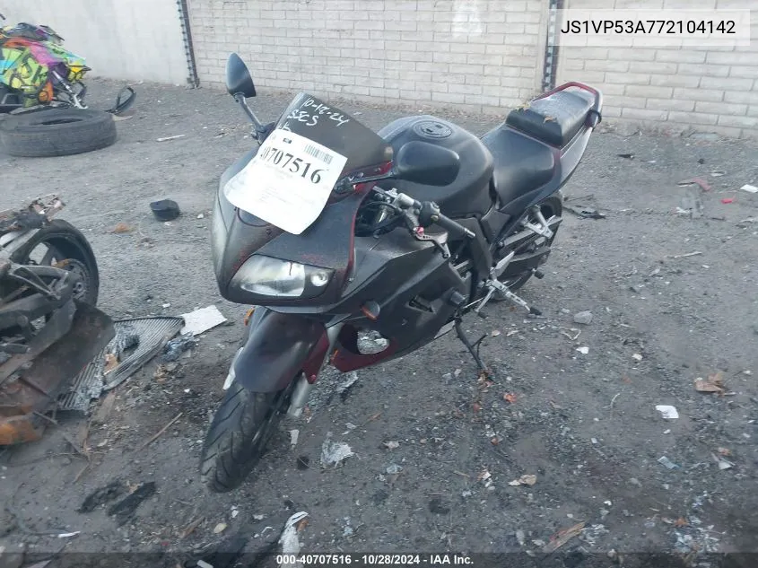 JS1VP53A772104142 2007 Suzuki Sv650