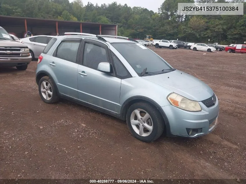 2007 Suzuki Sx4 Sport VIN: JS2YB415375100384 Lot: 40288777