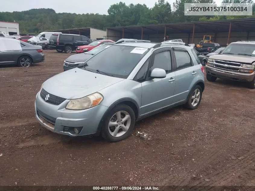 2007 Suzuki Sx4 Sport VIN: JS2YB415375100384 Lot: 40288777