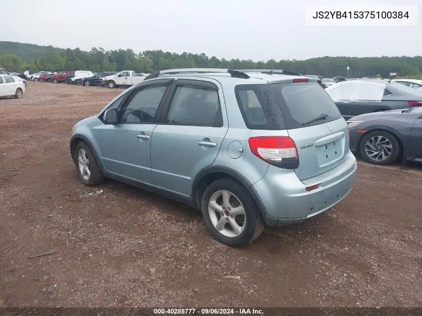 JS2YB415375100384 2007 Suzuki Sx4 Sport