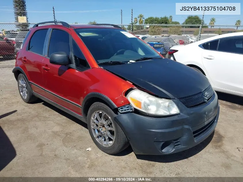 2007 Suzuki Sx4 Convenience/Rally VIN: JS2YB413375104708 Lot: 40294266