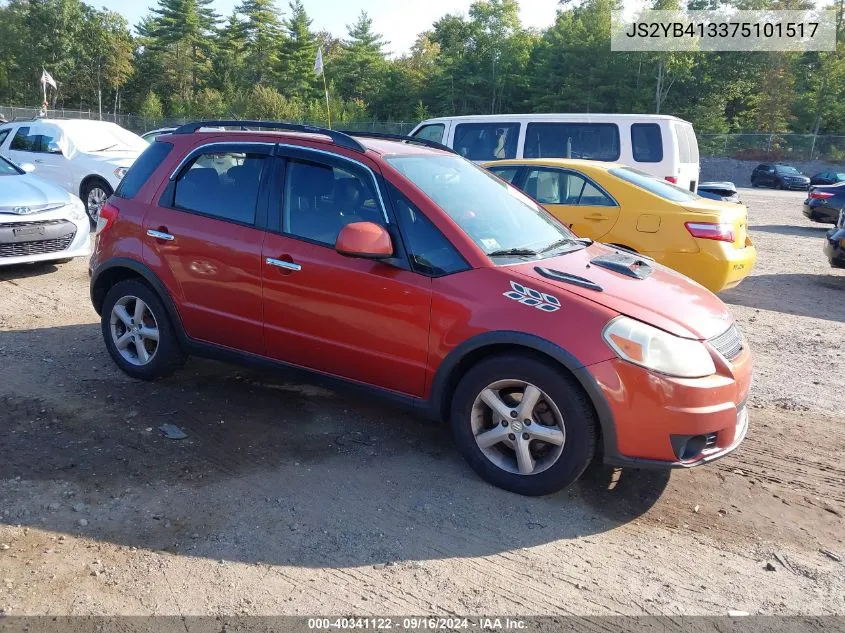 2007 Suzuki Sx4 Convenience/Rally VIN: JS2YB413375101517 Lot: 40341122