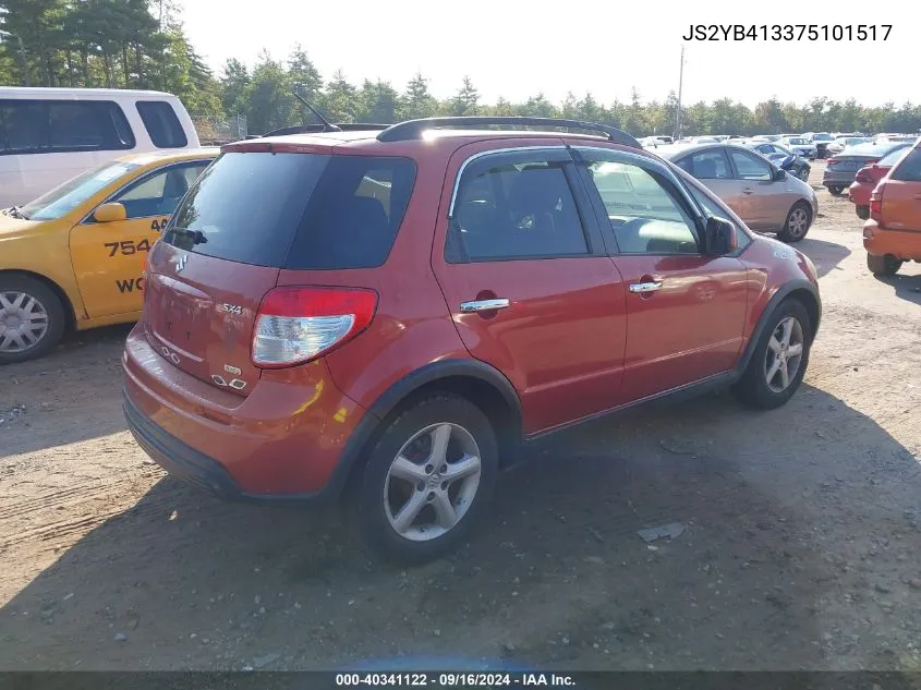 2007 Suzuki Sx4 Convenience/Rally VIN: JS2YB413375101517 Lot: 40341122