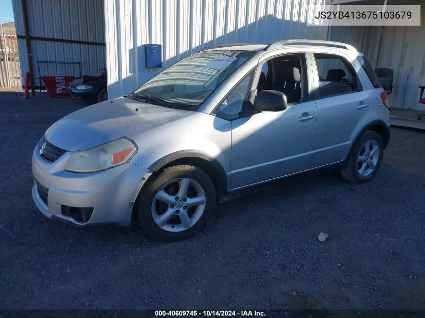 2007 Suzuki Sx4 Convenience/Rally VIN: JS2YB413675103679 Lot: 40609745