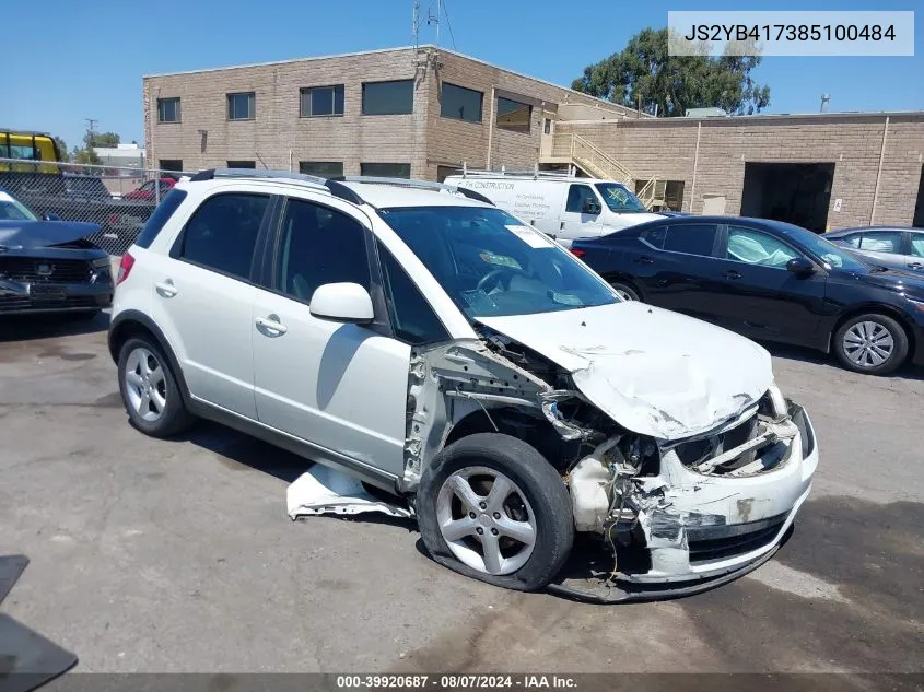 2008 Suzuki Sx4 Convenience/Touring VIN: JS2YB417385100484 Lot: 39920687