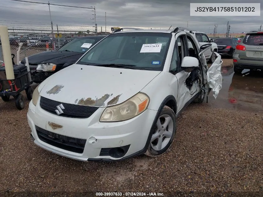 2008 Suzuki Sx4 Convenience/Touring VIN: JS2YB417585101202 Lot: 39937633