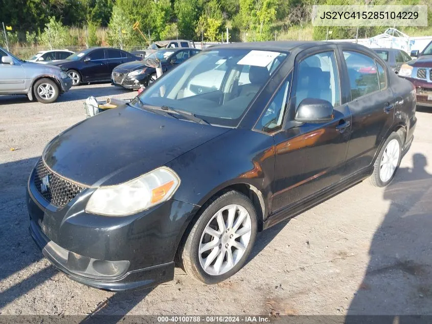 2008 Suzuki Sx4 Sport Convenience/Sport Road Trip Edition Touring 2 VIN: JS2YC415285104229 Lot: 40100788