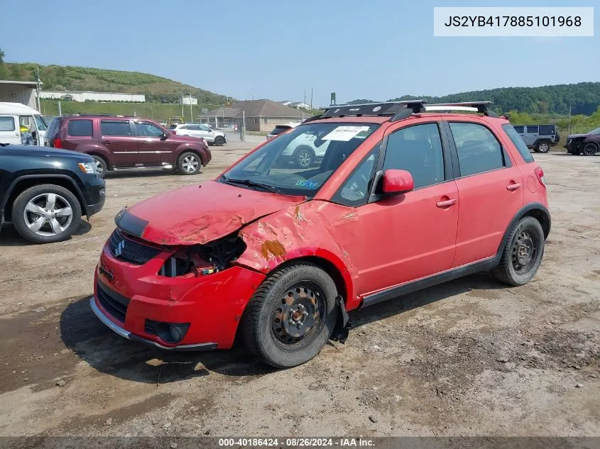 2008 Suzuki Sx4 Convenience/Touring VIN: JS2YB417885101968 Lot: 40186424