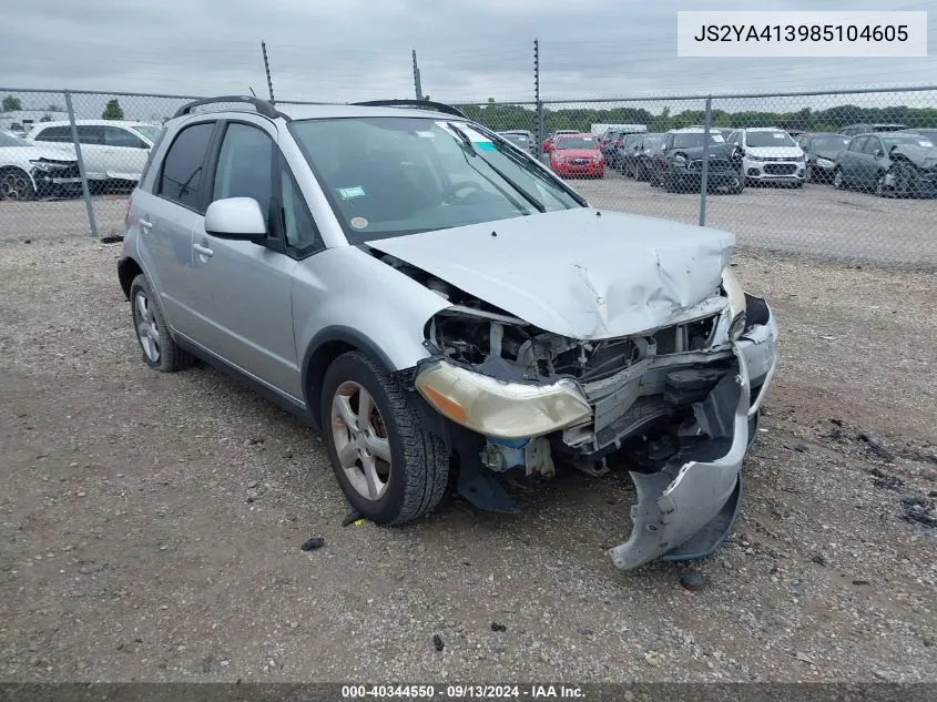 2008 Suzuki Sx4 Convenience VIN: JS2YA413985104605 Lot: 40344550