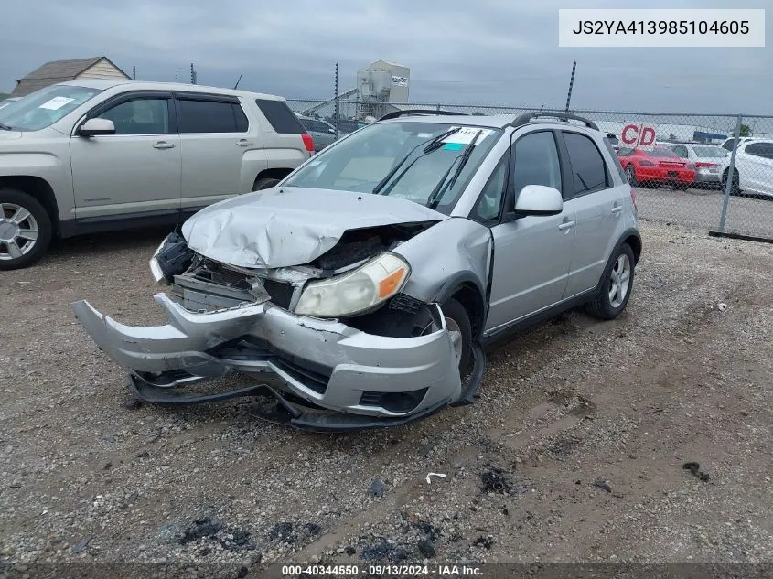 2008 Suzuki Sx4 Convenience VIN: JS2YA413985104605 Lot: 40344550