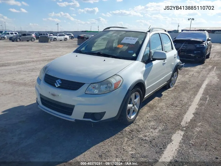 2008 Suzuki Sx4 Convenience/Touring VIN: JS2YB413885110702 Lot: 40370281