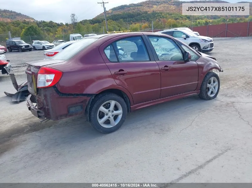 2008 Suzuki Sx4 Sport Touring 2 VIN: JS2YC417X85101175 Lot: 40562415