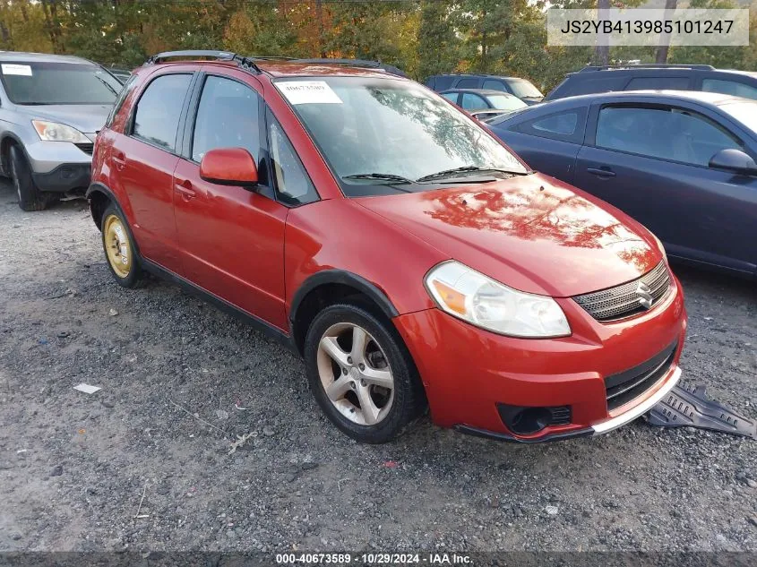 2008 Suzuki Sx4 Convenience/Touring VIN: JS2YB413985101247 Lot: 40673589