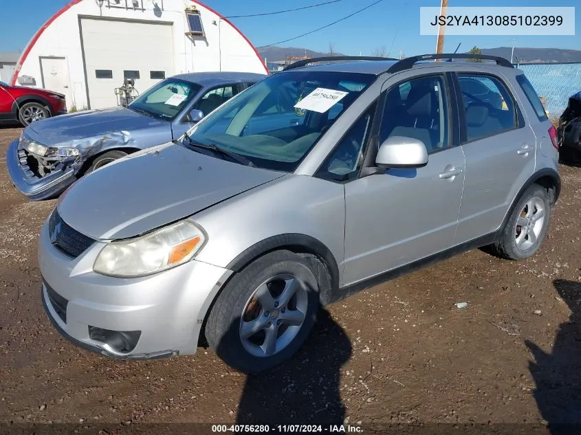 2008 Suzuki Sx4 Convenience Regional Edition/Regional Edition/Touring 2 Regional Edition VIN: JS2YA413085102399 Lot: 40756280