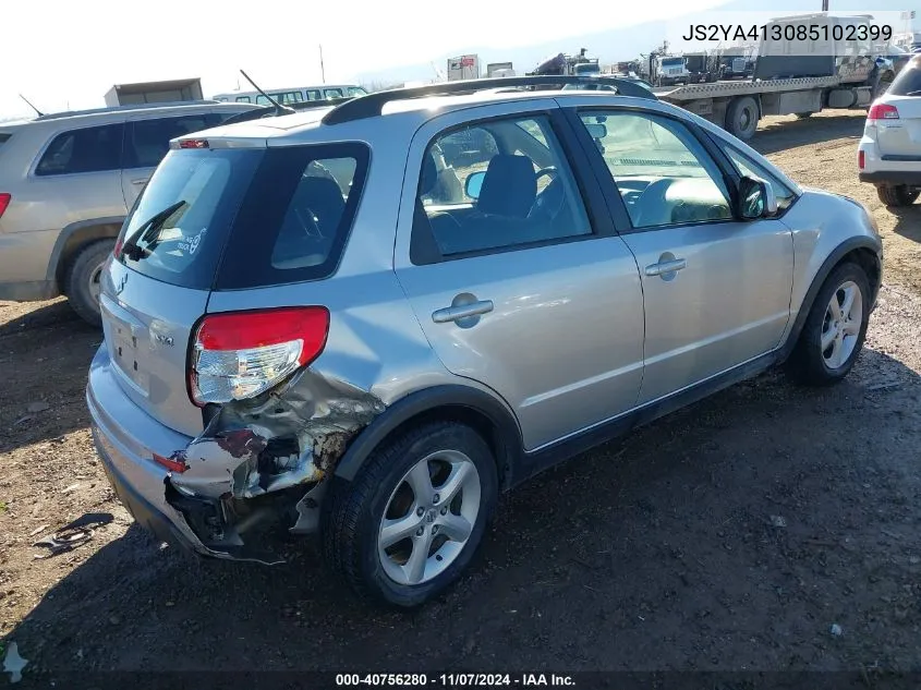 2008 Suzuki Sx4 Convenience Regional Edition/Regional Edition/Touring 2 Regional Edition VIN: JS2YA413085102399 Lot: 40756280