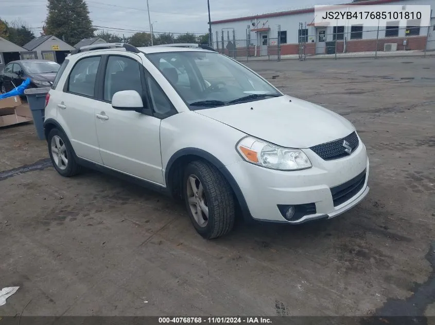 2008 Suzuki Sx4 Convenience/Touring VIN: JS2YB417685101810 Lot: 40768768