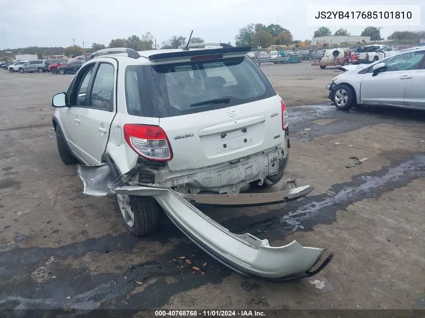 2008 Suzuki Sx4 Convenience/Touring VIN: JS2YB417685101810 Lot: 40768768