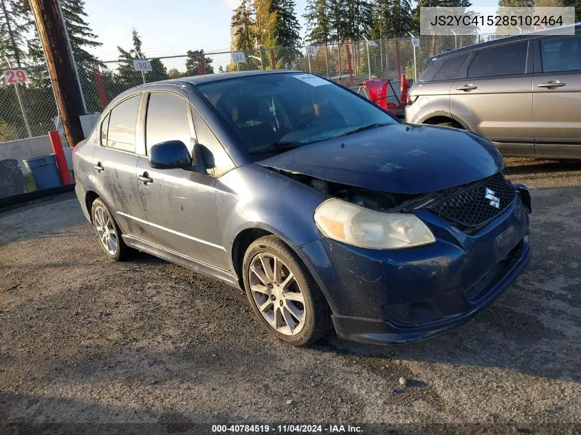 2008 Suzuki Sx4 Sport Convenience/Sport Road Trip Edition Touring 2 VIN: JS2YC415285102464 Lot: 40784519