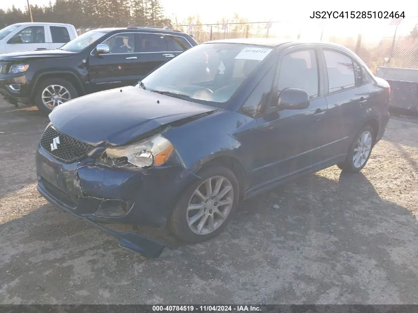 2008 Suzuki Sx4 Sport Convenience/Sport Road Trip Edition Touring 2 VIN: JS2YC415285102464 Lot: 40784519