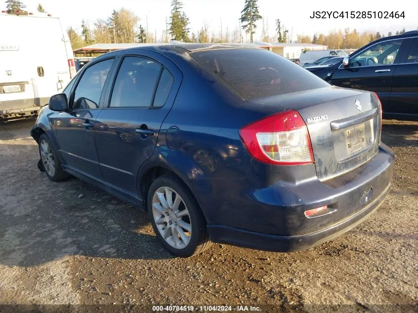 2008 Suzuki Sx4 Sport Convenience/Sport Road Trip Edition Touring 2 VIN: JS2YC415285102464 Lot: 40784519