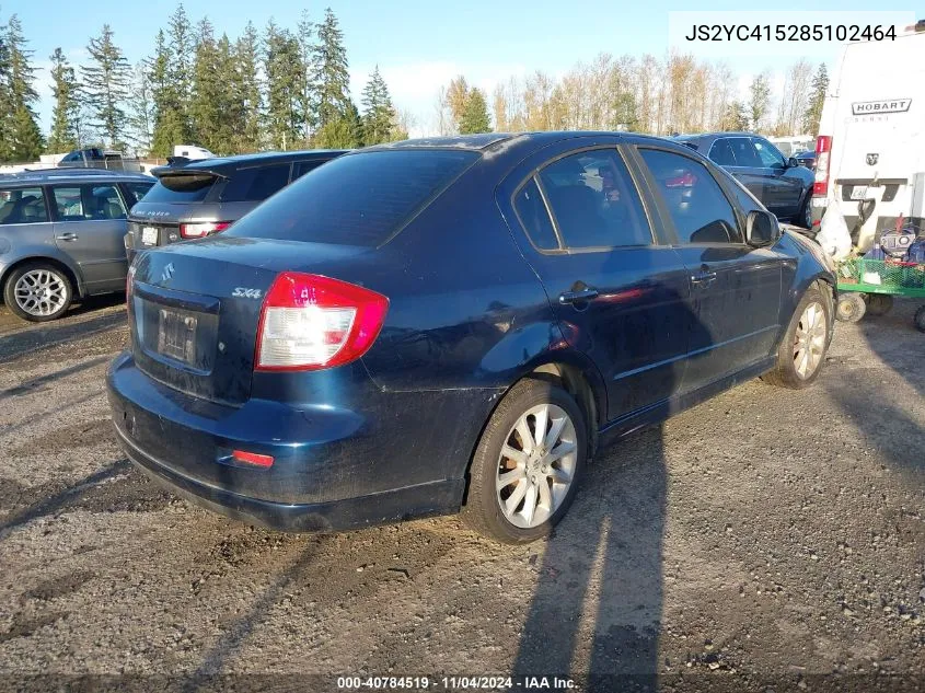 2008 Suzuki Sx4 Sport Convenience/Sport Road Trip Edition Touring 2 VIN: JS2YC415285102464 Lot: 40784519