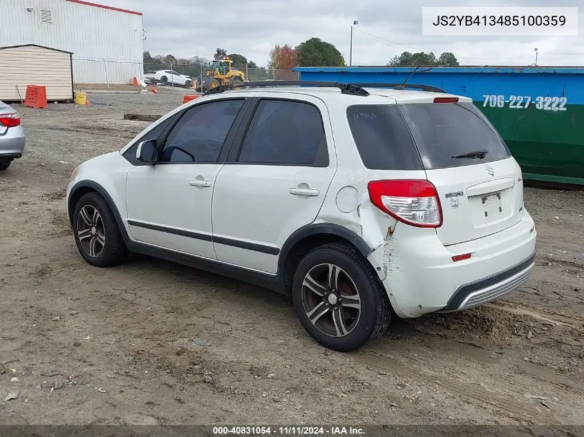 2008 Suzuki Sx4 Convenience/Touring VIN: JS2YB413485100359 Lot: 40831054