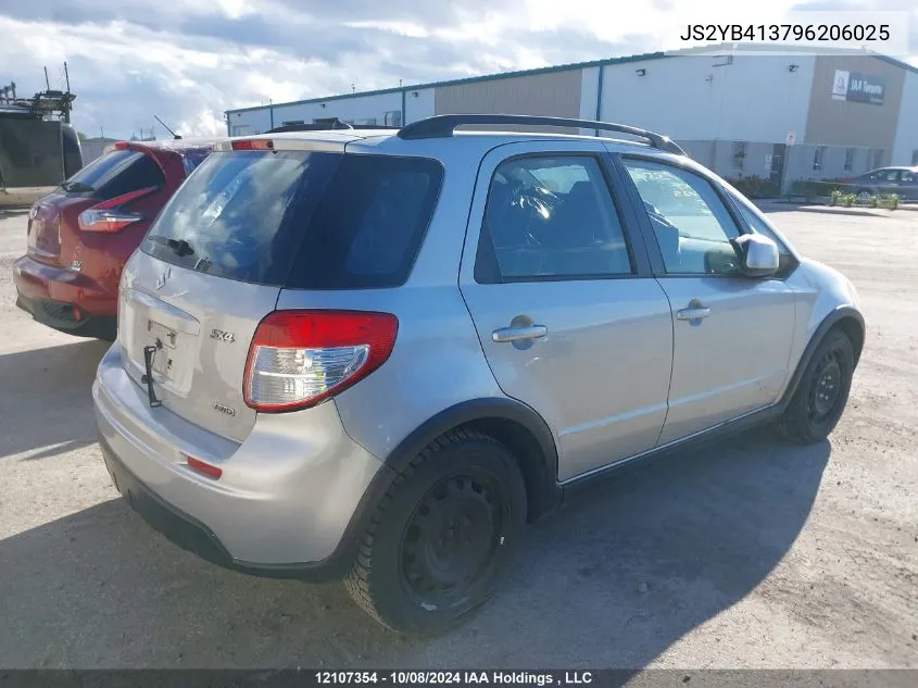 JS2YB413796206025 2009 Suzuki Sx4 Hatchback