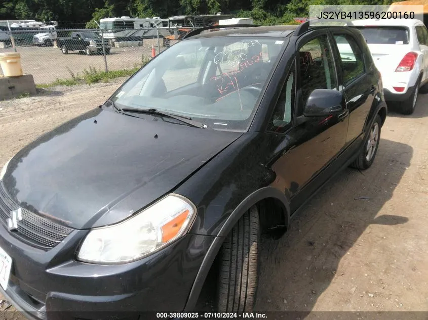 2009 Suzuki Sx4 Technology VIN: JS2YB413596200160 Lot: 39809025