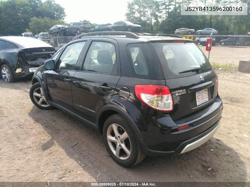 2009 Suzuki Sx4 Technology VIN: JS2YB413596200160 Lot: 39809025