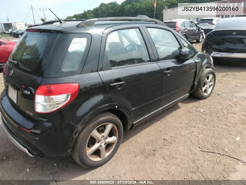 2009 Suzuki Sx4 Technology VIN: JS2YB413596200160 Lot: 39809025