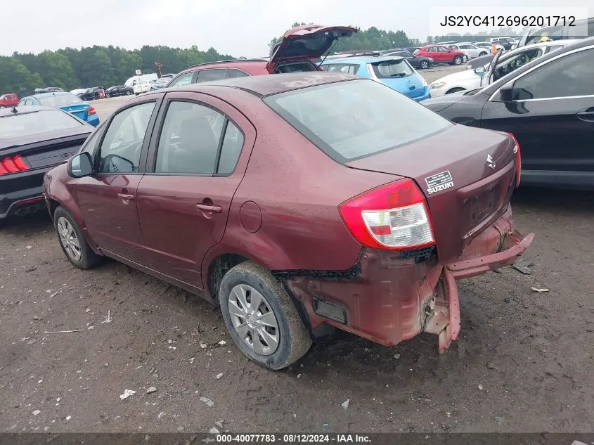 JS2YC412696201712 2009 Suzuki Sx4 Le/Le Popular